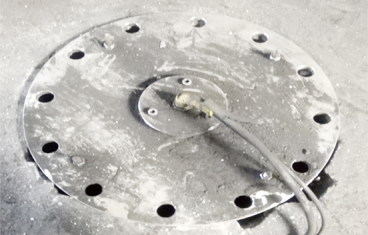 利馬克雷達物位計煤礦安裝現(xiàn)場